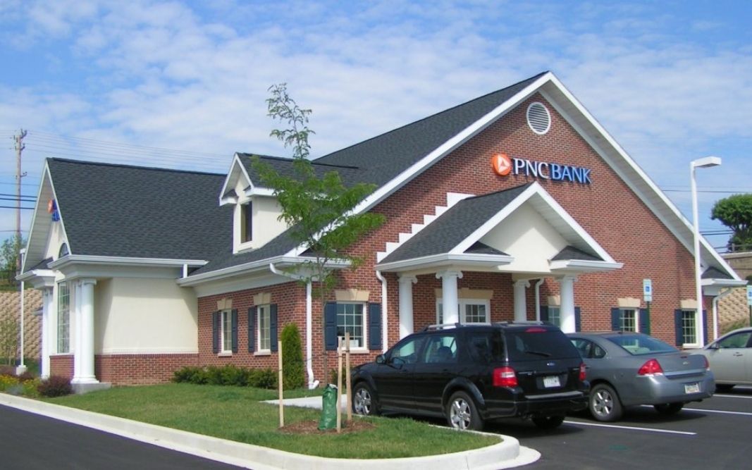 Architectural Bank Design in Carroll County, Maryland by Dean Robert Camlin & Associates.