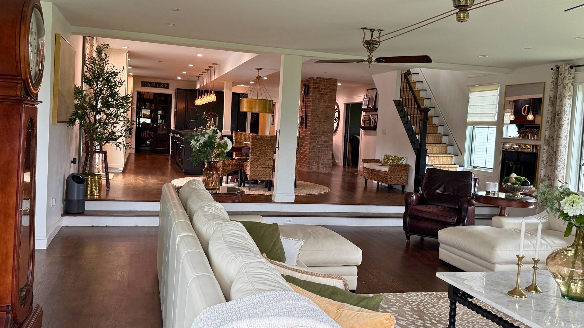 Interior Architecture Design of a Historic Farmhouse in Carroll County, Maryland by Dean Camlin