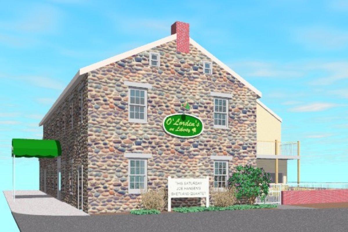 Restaurant Addition Architectural Design in Carroll County, Maryland by Dean Robert Camlin & Associates.